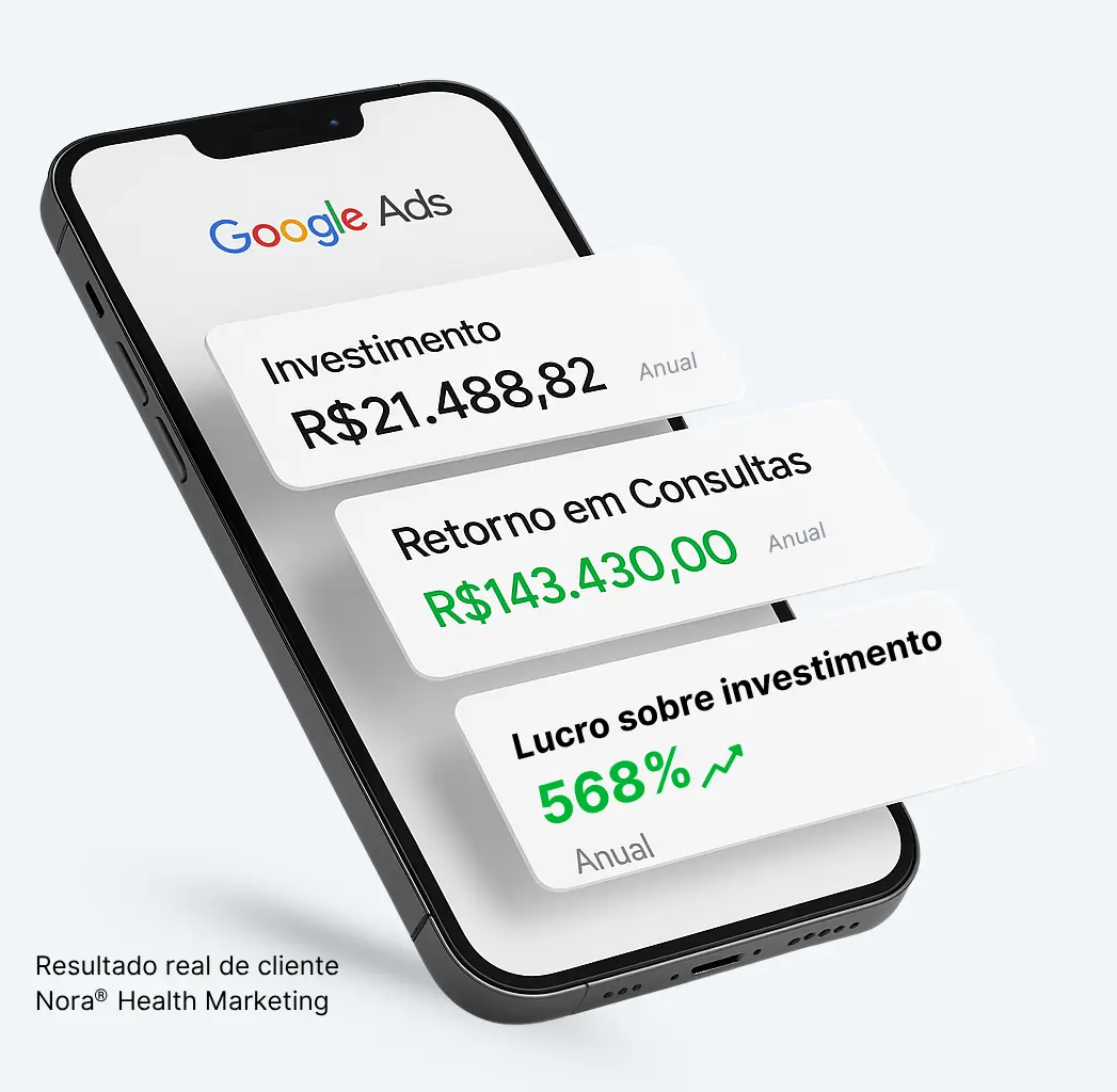 Resultado real de cliente Nora Health Marketing